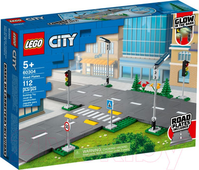 Конструктор Lego City Дорожные пластины / 60304
