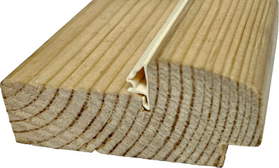 Брус Альфалес Дверной коробки с уплотнителем 35x75x2100