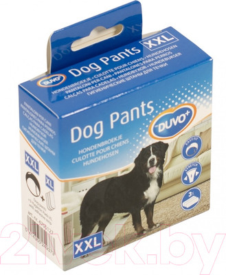 Гигиенические трусики для животных Duvo Plus Dog Pants / 4705127/DV (XXL, 60-70см)