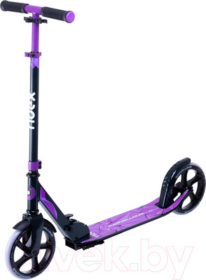 Самокат городской Ridex Marvellous 200мм (черный/фиолетовый)