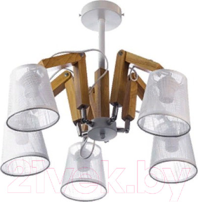 Люстра Aitin-Pro НПБ K133/5 (белый/хром)