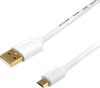Кабель ATcom AT9074 0.8m USB(Am) - microUSB (блистер)