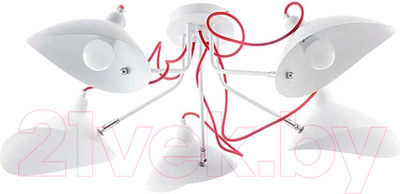 Люстра Aitin-Pro НПБ A656/5 (белый/белый)