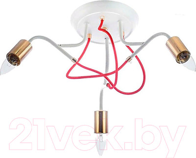 Люстра Aitin-Pro НПБ RH8075/3 (белый/золото)