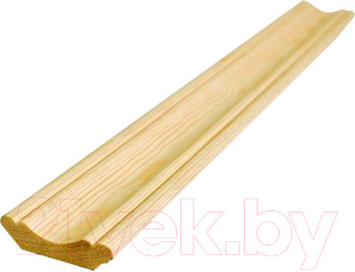 Плинтус Альфалес Фигурный 55x12x2500