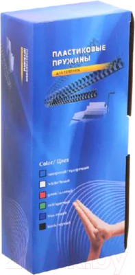 Пружины для переплета Office Kit 12мм / BP2030 (100шт, черный)