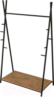 Стойка для одежды Калифорния мебель Фелтон (дуб американский)