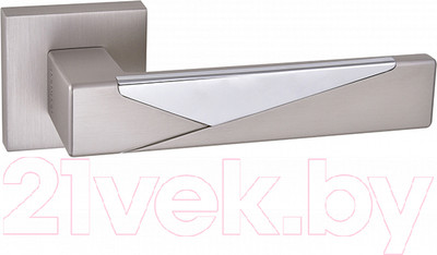 Ручка дверная Oro & Oro Leia 075-15E MSN/CP