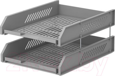 Лоток для бумаг Erich Krause Classic / 4613 (2шт)