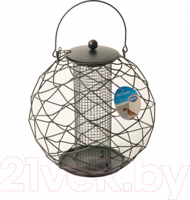 Кормушка для птиц Duvo Plus Для орехов и сухофруктов / 435026/DV (черный)