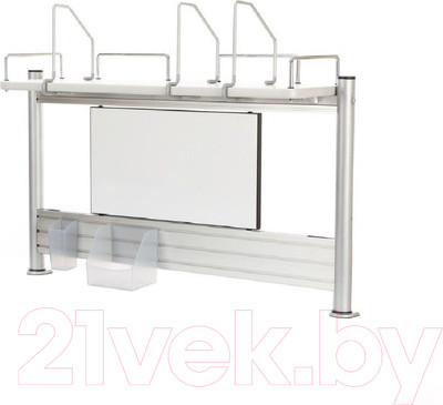 Надстройка для стола Comf-Pro Smart S-Shelf (белый дуб)