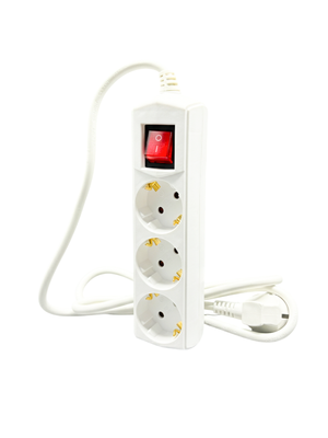 Удлинитель Truenergy ПВС 3x1мм.кв. / 15101 (1.5м)