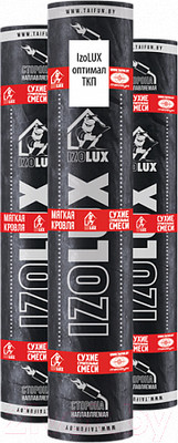 Рубероид Тайфун IzoLux Оптимал ТКП К-СТ-Б-К/ПП-4кг (10м2)