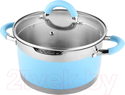 Кастрюля Lara Sky Blue LR02-444