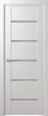 Дверь межкомнатная Deform D11 ДО 90x200 (дуб шале снежный/мателюкс)