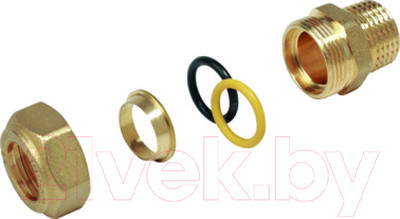 Переходник Giacomini Прямой 1/2"x15 / R180MY114