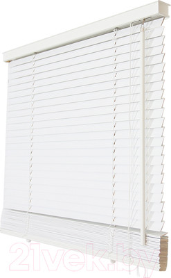 Жалюзи горизонтальные АС МАРТ 25-52 100x200 (белый)
