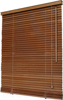 Жалюзи горизонтальные АС МАРТ 25-69 52x200 (вишня)