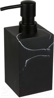 Дозатор для жидкого мыла Perfecto Linea 35-000011 (черный)