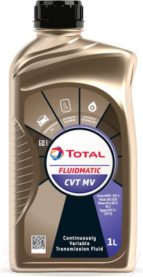 Жидкость гидравлическая Total Fluidmatic CVT MV / 199474 (1л)