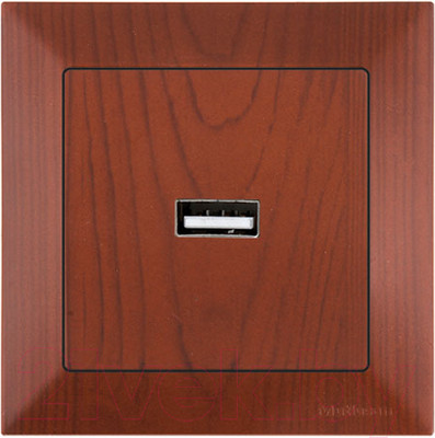 Розетка Mutlusan Daria 2120 448 0156 (вишневый)