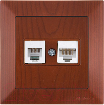 Розетка Mutlusan Daria 2120 139 0156 (вишневый)