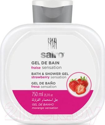 Гель для душа Sairo Клубничная сенсация (750мл)