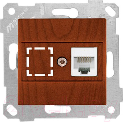 Розетка Mutlusan Rita 2200 136 0156 (вишневый)