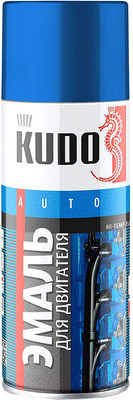Эмаль автомобильная Kudo Для двигателя (520мл, черный)