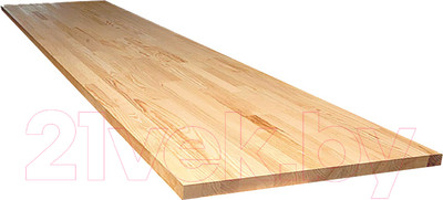 Мебельный щит Альфалес 18х600х2000 (сорт АВ, хвоя)