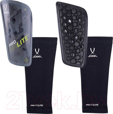 Щитки футбольные Jogel Proairlite (L, черный)