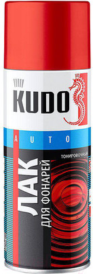Лак автомобильный Kudo Для тонировки фар (520мл, черный)
