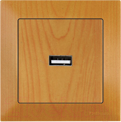 Розетка Mutlusan Daria 2120 448 0158 (дуб)