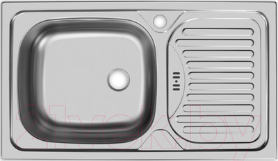 Мойка кухонная Ukinox Классика CLM760.435 W6K 2L