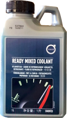 Антифриз Volvo Coolant / 31439723 (1л, синий)