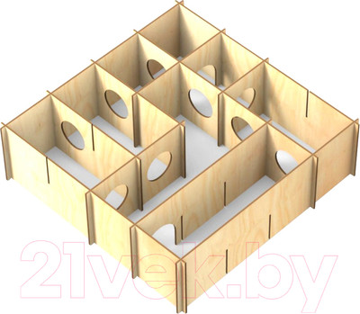 Игровая площадка для грызунов Woody Лабиринт / 06053