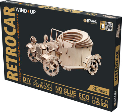 Автомобиль игрушечный EWA Ретромобиль