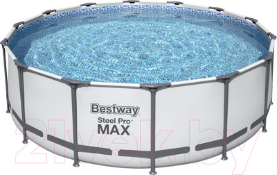Каркасный бассейн Bestway Steel Pro Max 5612X (427x122, с фильтр-насосом и лестницей)
