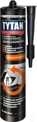 Герметик каучуковый Tytan Professional Для кровли (310мл, коричневый)