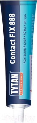 Клей Tytan Professional Contact Fix 888 (40мл, янтарь)