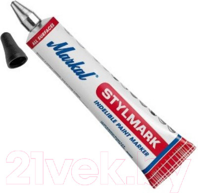 Маркер строительный Markal Pocket Stylmark / 96655 (черный)