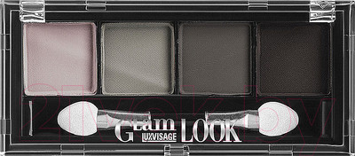 Палетка теней для век LUXVISAGE Glam Look тон 05 4-х цветные (4г)