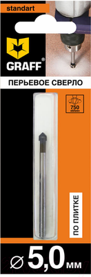 Сверло GRAFF 800562