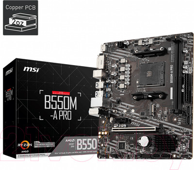 Материнская плата MSI B550M-A Pro
