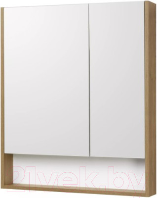 Шкаф с зеркалом для ванной Акватон Сканди 70 (1A252202SDZ90)