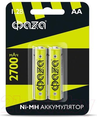 Комплект аккумуляторов Фаза Ni-MH BL-2 / 5003002