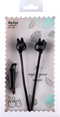 Наушники детские Darvish Зверьки Проводные с микрофоном / DV-H-1408