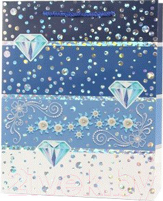 Пакет подарочный deVente Diamonds / 9041024