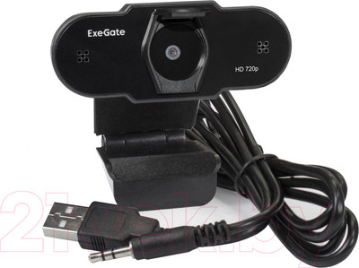 Веб-камера ExeGate BlackView C525 HD (Black)