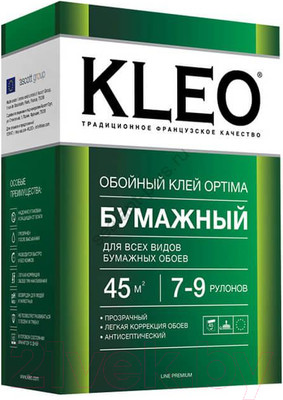 Клей для обоев KLEO Optima Бумажный (160г)